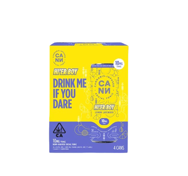 4-PACK HI'ER BOY LEMON LAVENDER | CANN SOCIAL TONIC