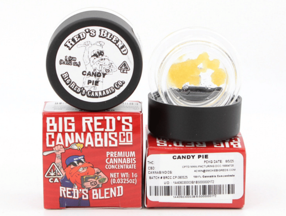 BIG RED - Candy Pie (H) - 1g Sugar - BIG RED - Gram - $20 - Concentrates