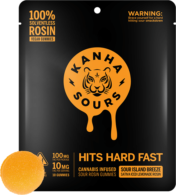 Kanha - Sour Island Breeze - NANO Vegan Rosin Sours 100mg