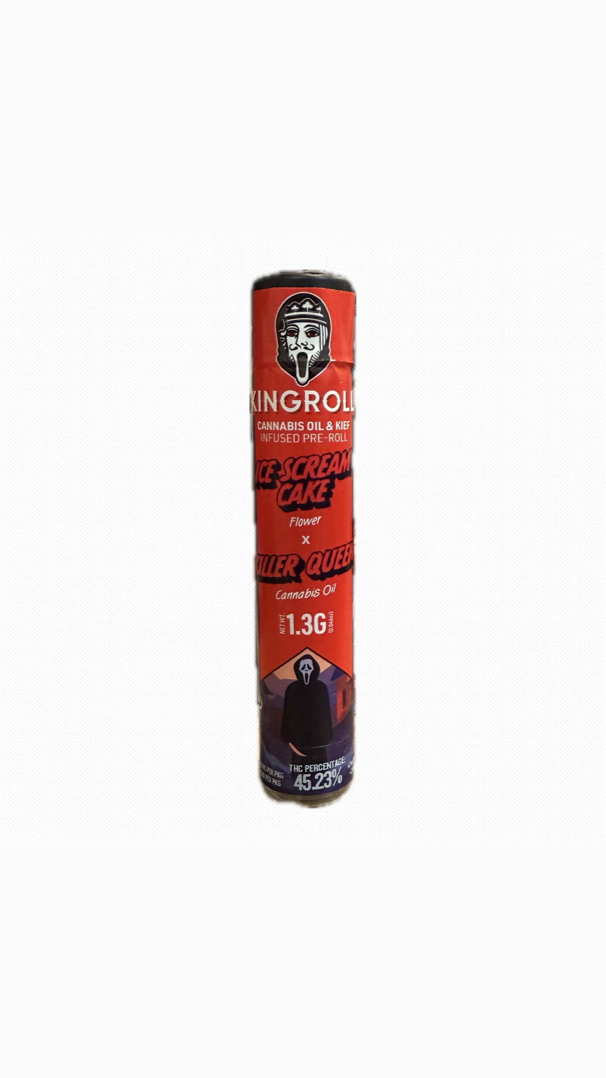 King Roll | Ice Scream Cake x Killer Queen (I) Infused Pre- Roll - 1.3g - Kingroll -  - $17.50 - Infused Pre-Rolls