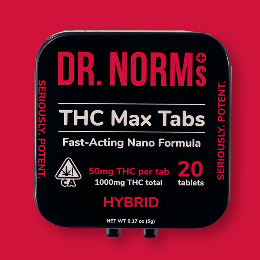 Hybrid - THC MAX 20ct Tablets 1000mg - Dr. Norms -  - $38 - Pill