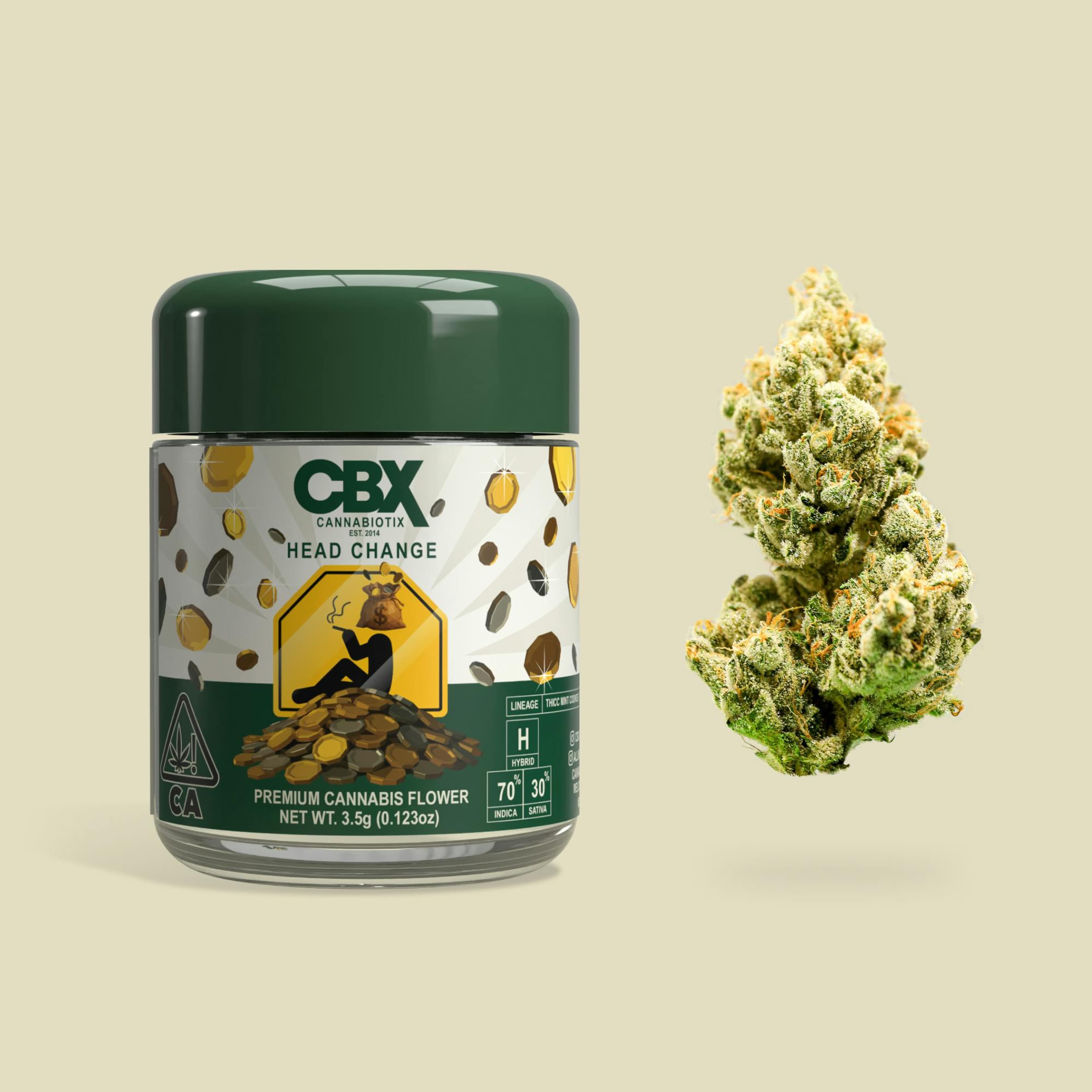 Head Change 3.5g - CBX - - $62 - Flowers