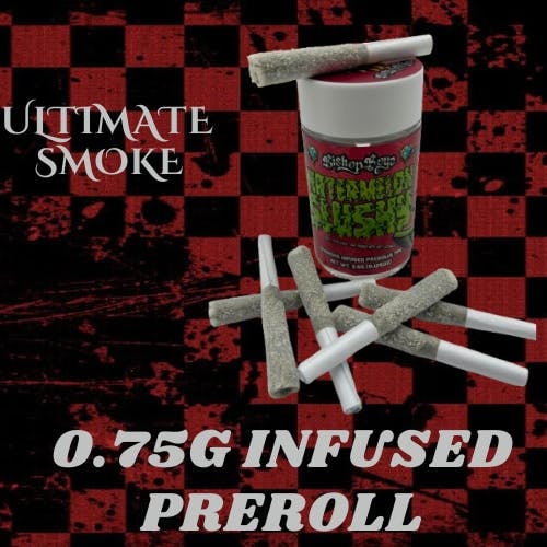 Bishop Boyz Watermelon Slushy 7-pk Double Diamond Infused Prerolls