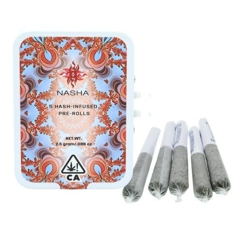 ICC x Coup d'etat | Hash Infused Pre Roll 5 Pack - 2.5g - Nasha -  - $38 - Infused Pre-Rolls