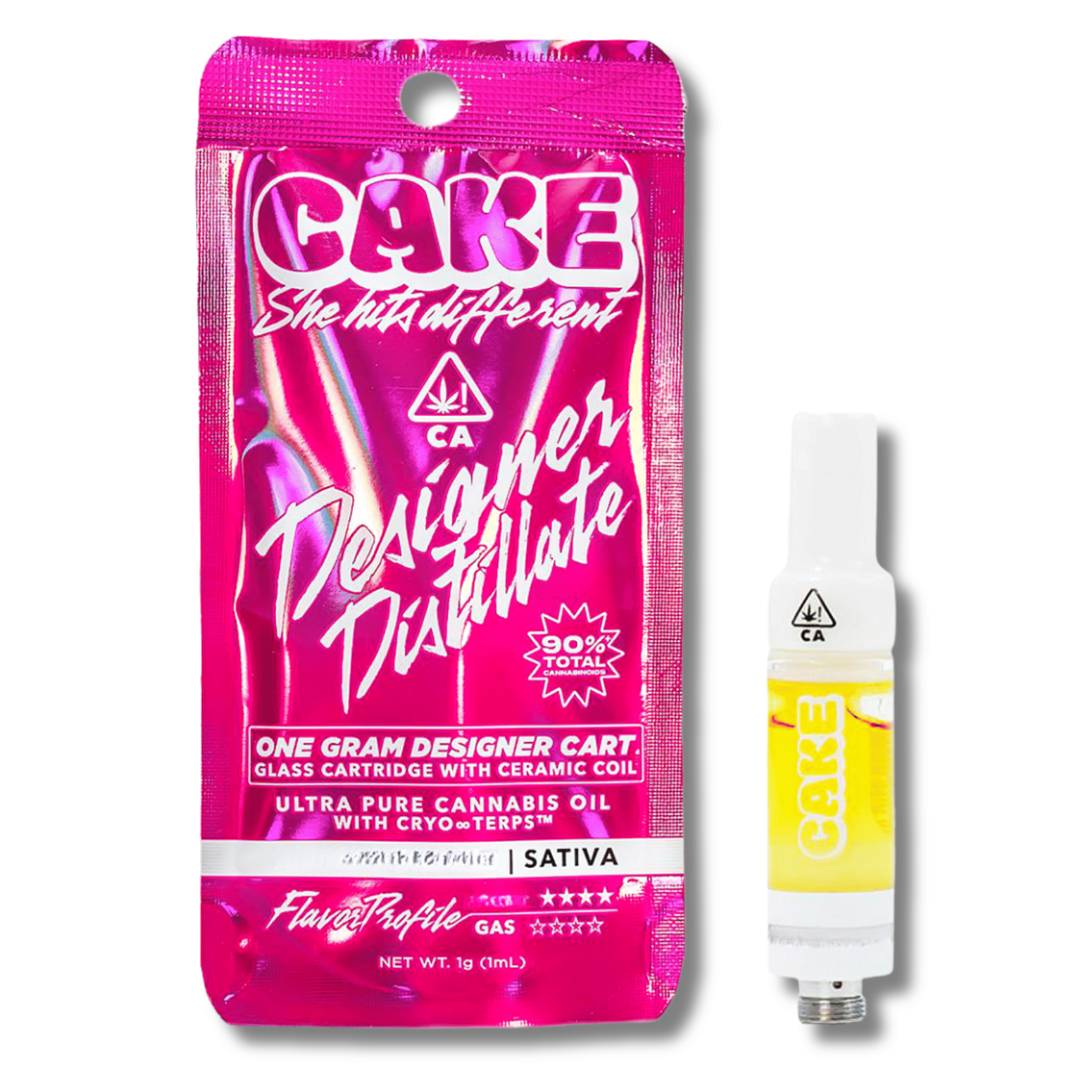 Tangerine Dream 1g Cart - Cake - - $20.40 - Vapes