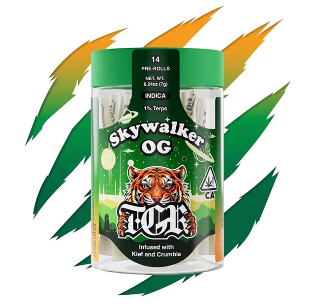 TGR - Skywalker OG - Kief & Crumble Infused (14 Joints) - 7g
