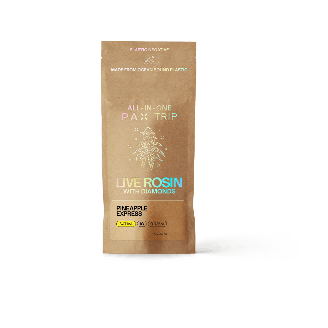 Live Rosin with Diamonds | Pineapple Express 1g AIO - PAX -  - $60.99 - Vape
