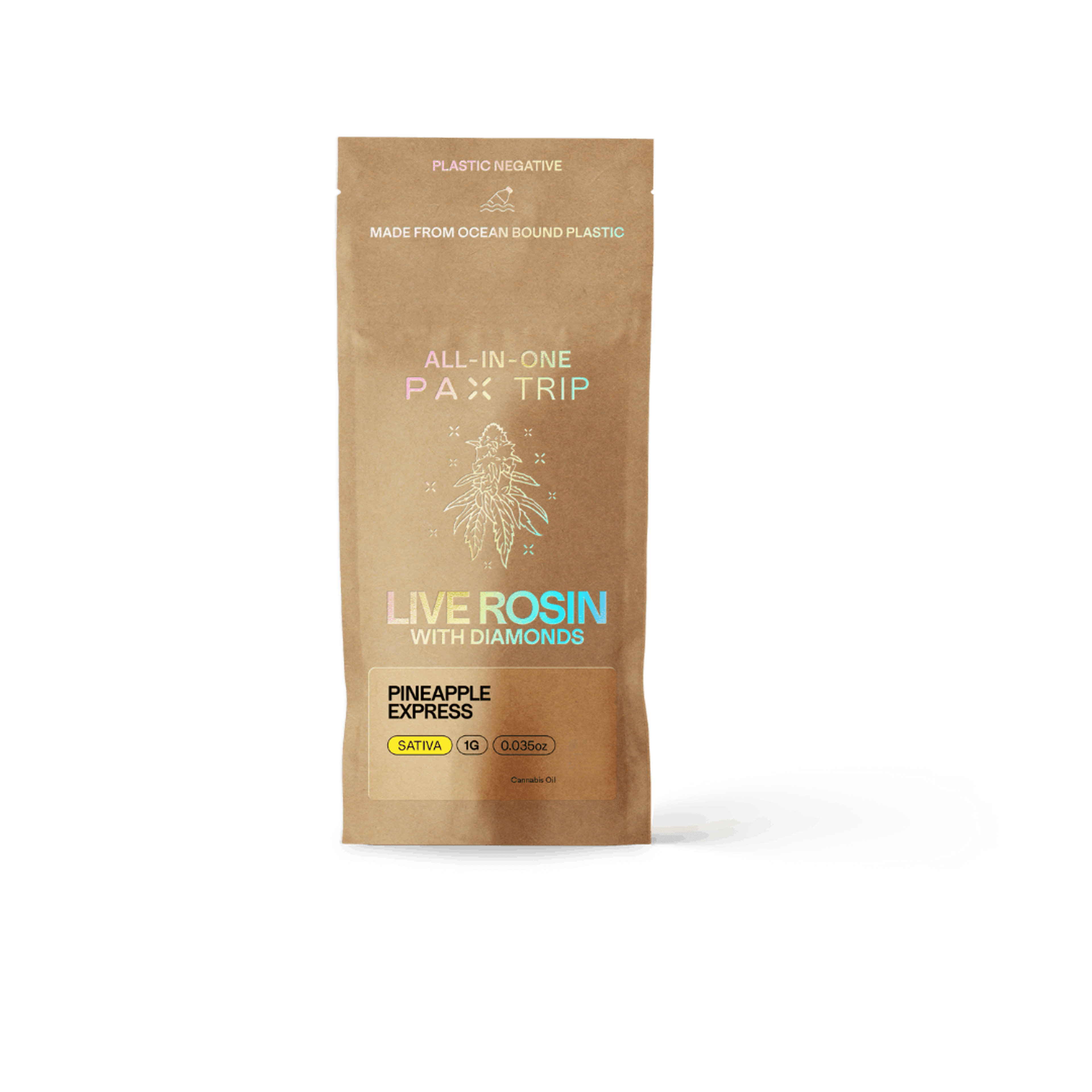 Live Rosin with Diamonds | Pineapple Express 1g AIO - PAX - - $60.99 - Vape