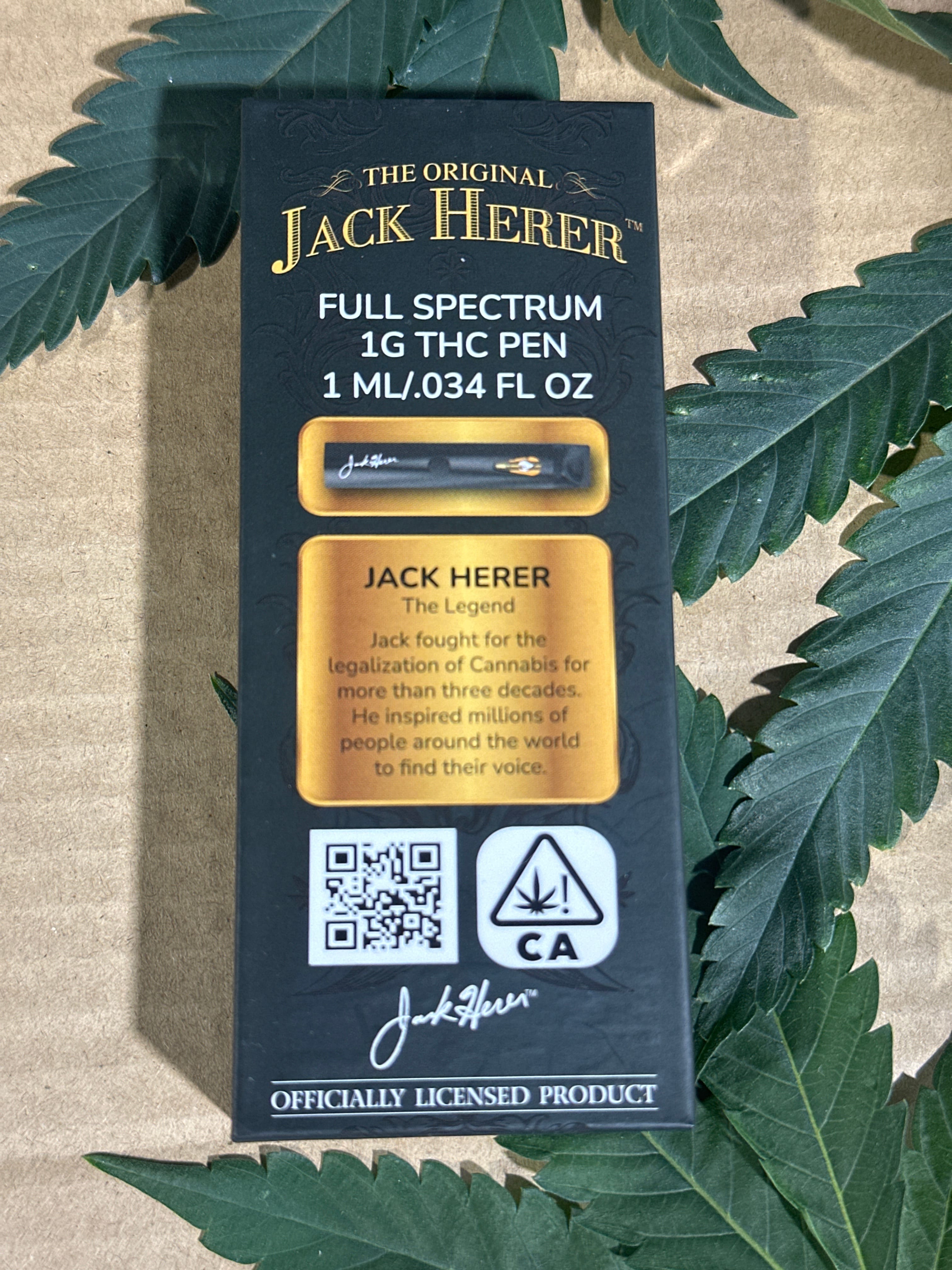 The Jack Herer Brand — Vapes