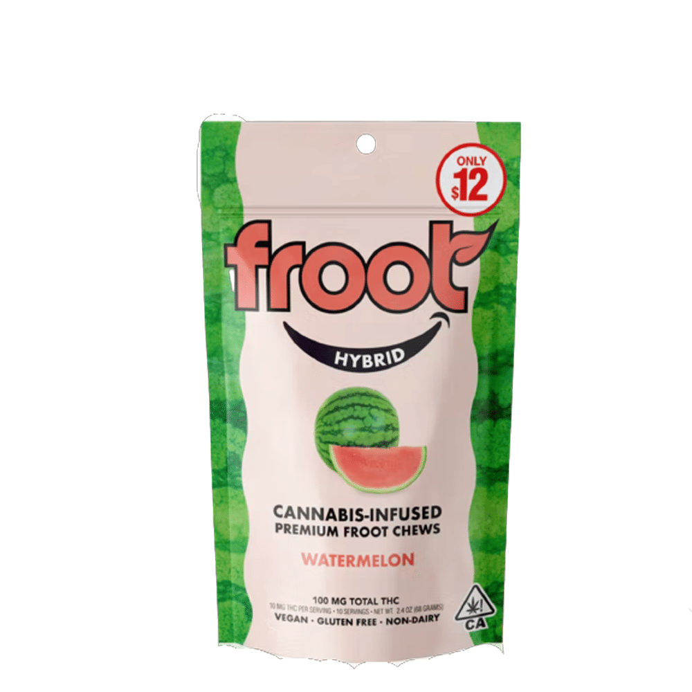 Watermelon Chews (100Mg) (10Pk) - Froot - null - $12 - Edible