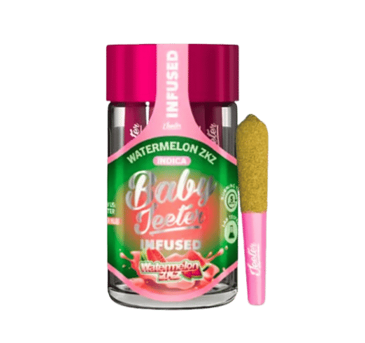 Watermelon ZKZ - Insfused - Pre-rolls - Jeeter - 2.5g (5-Pack) - $44.99 - Infused Pre-Rolls