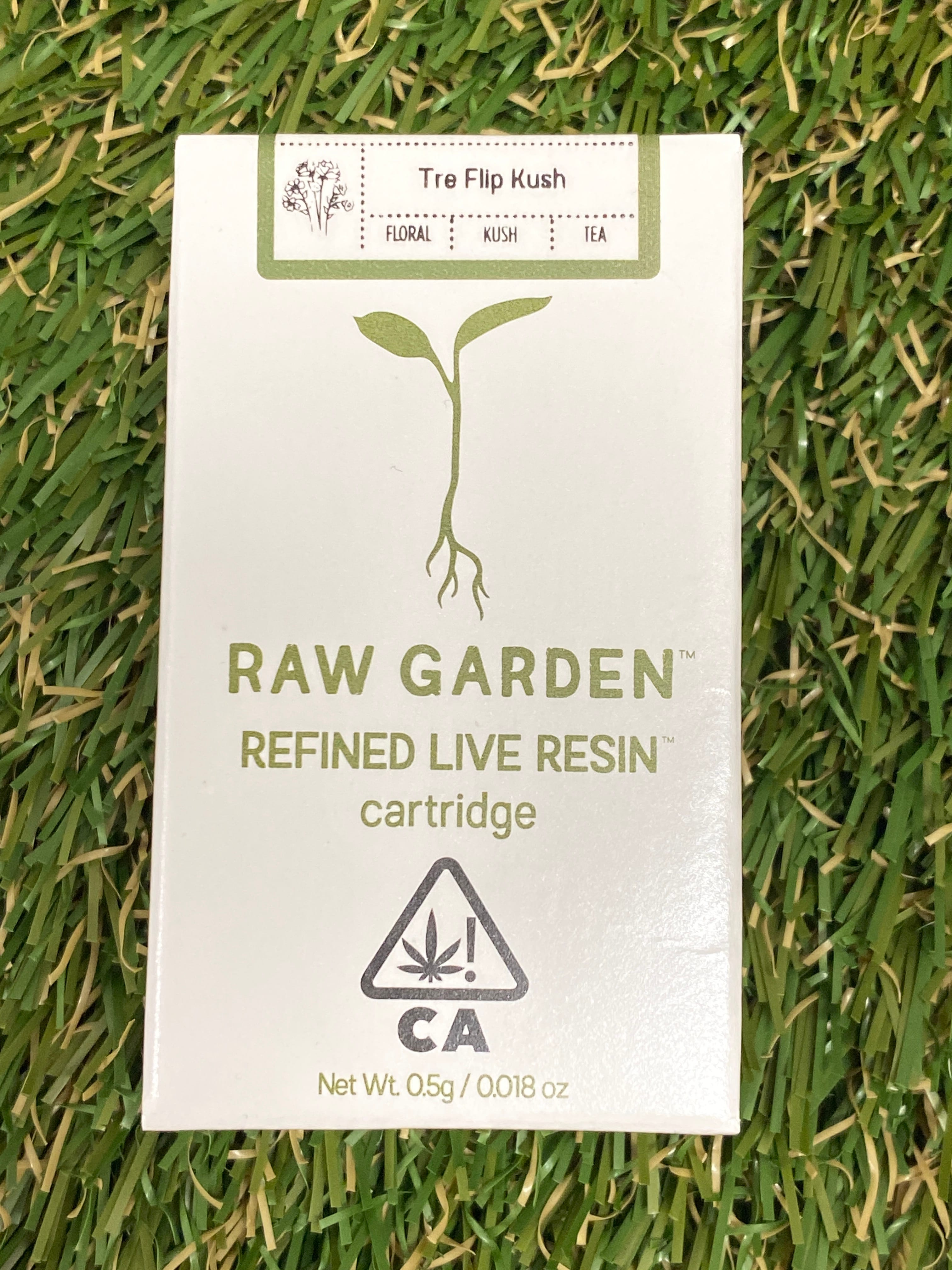 TRE FLIP KUSH 0.5G REFILL - Raw Garden -  - $18 - Vape Cartridge