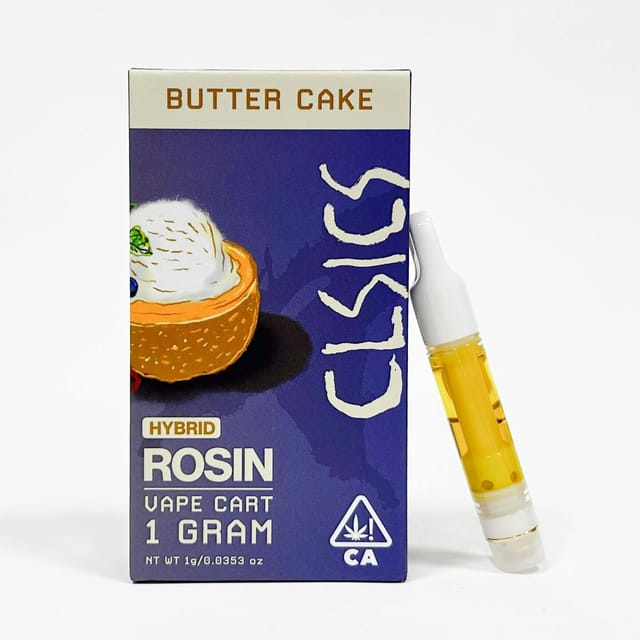 Butter Cake | 1g Live Rosin Cartridge