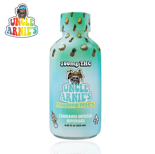 Uncle Arnies - Pineapple Paradise - 100mg - Uncle Arnies -  - $8.99 - Beverages