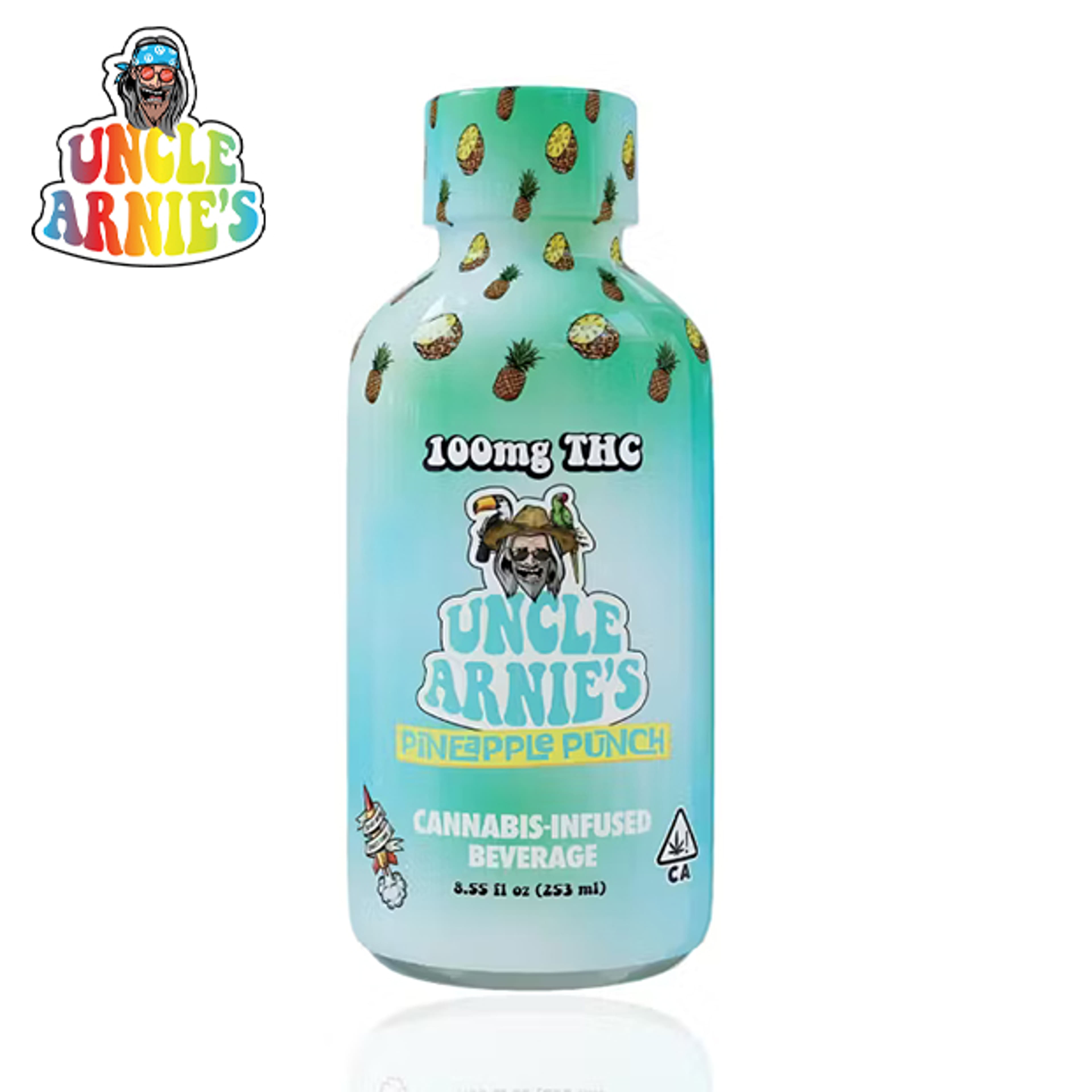Uncle Arnies - Pineapple Paradise - 100mg - Uncle Arnies - - $8.99 - Beverages