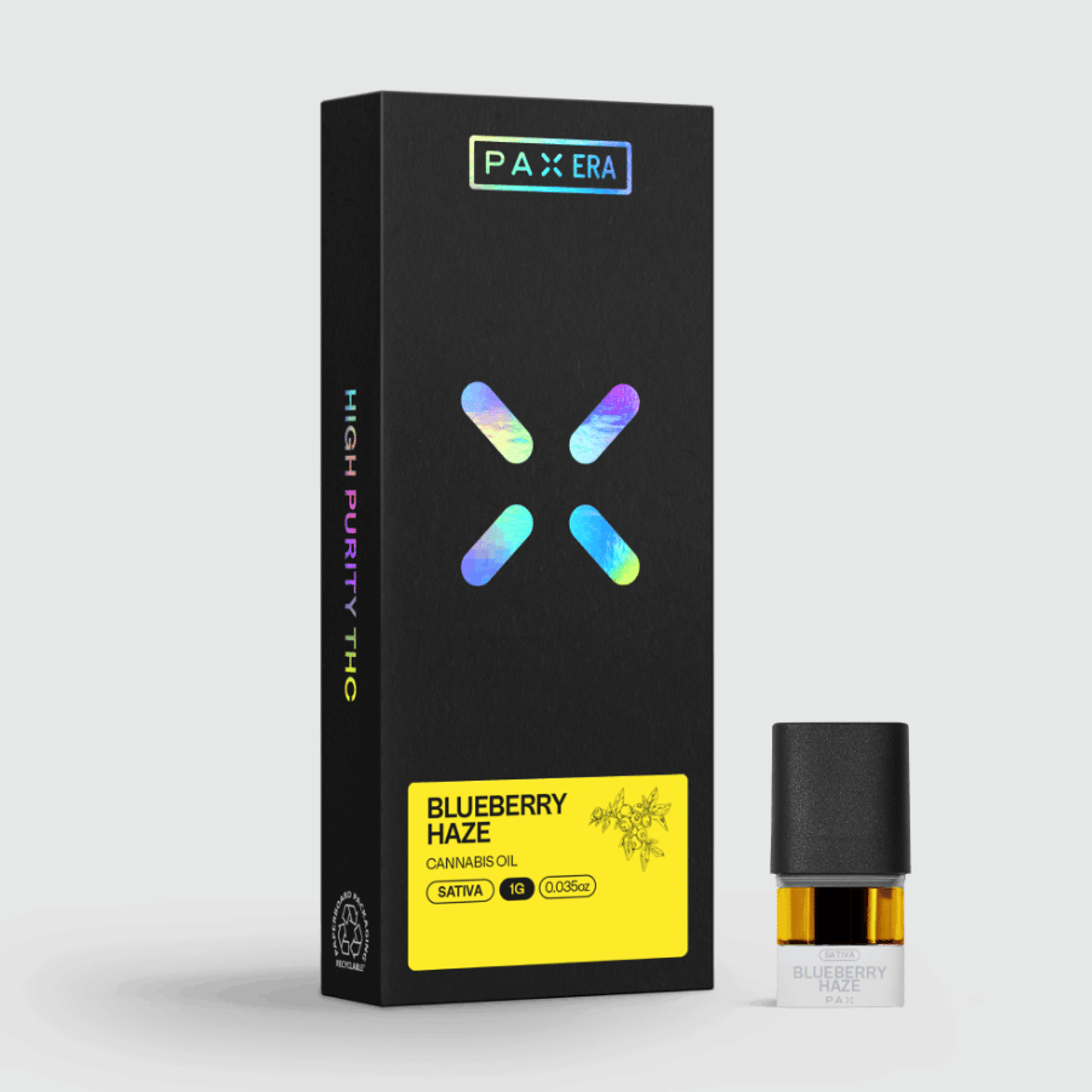 Blueberry Haze High Purity Pod 1g - Pax - - $29.24 - Vapes