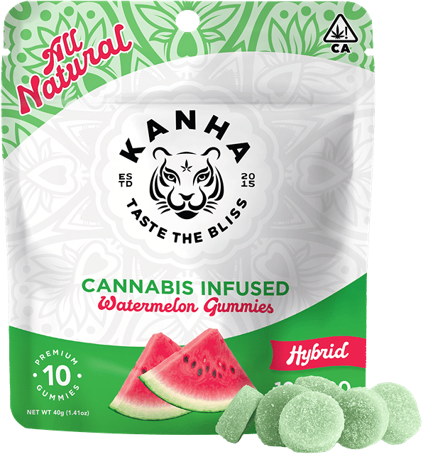 Kanha - Watermelon - Hybrid Gummies 100mg