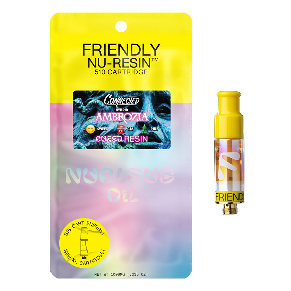 Ambrozia (H) Nucleus Cured Resin - 1g Cartridge - Friendly Brand - Ambrozia (H) - $42 - Cartridges
