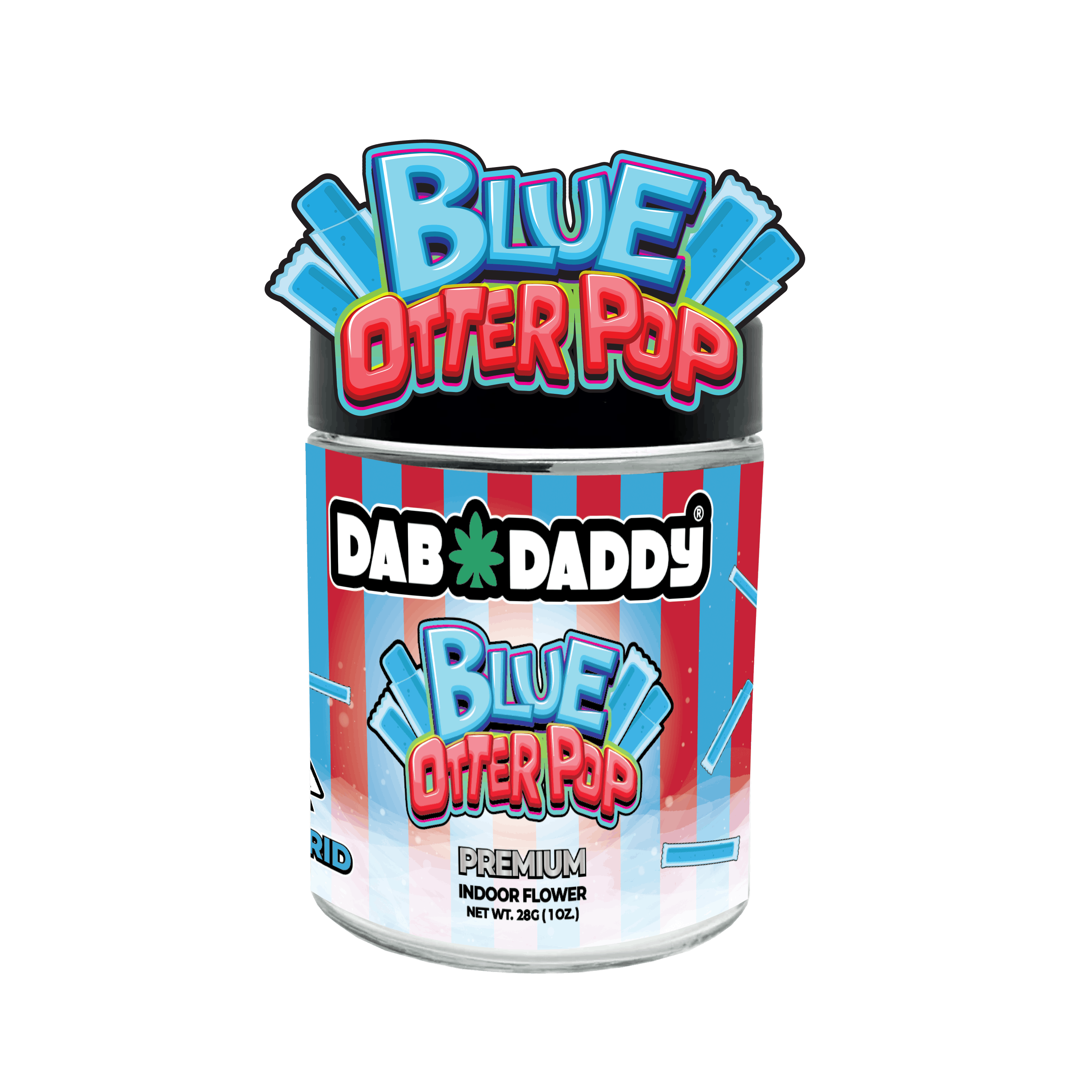 Dab Daddy Ⓡ: Blue Otter Pop - 1