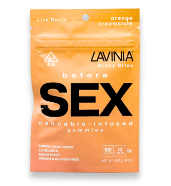 Orange Creamsicle 100mg Before Sex Gummies - Lavinia -  - $20 - Edible