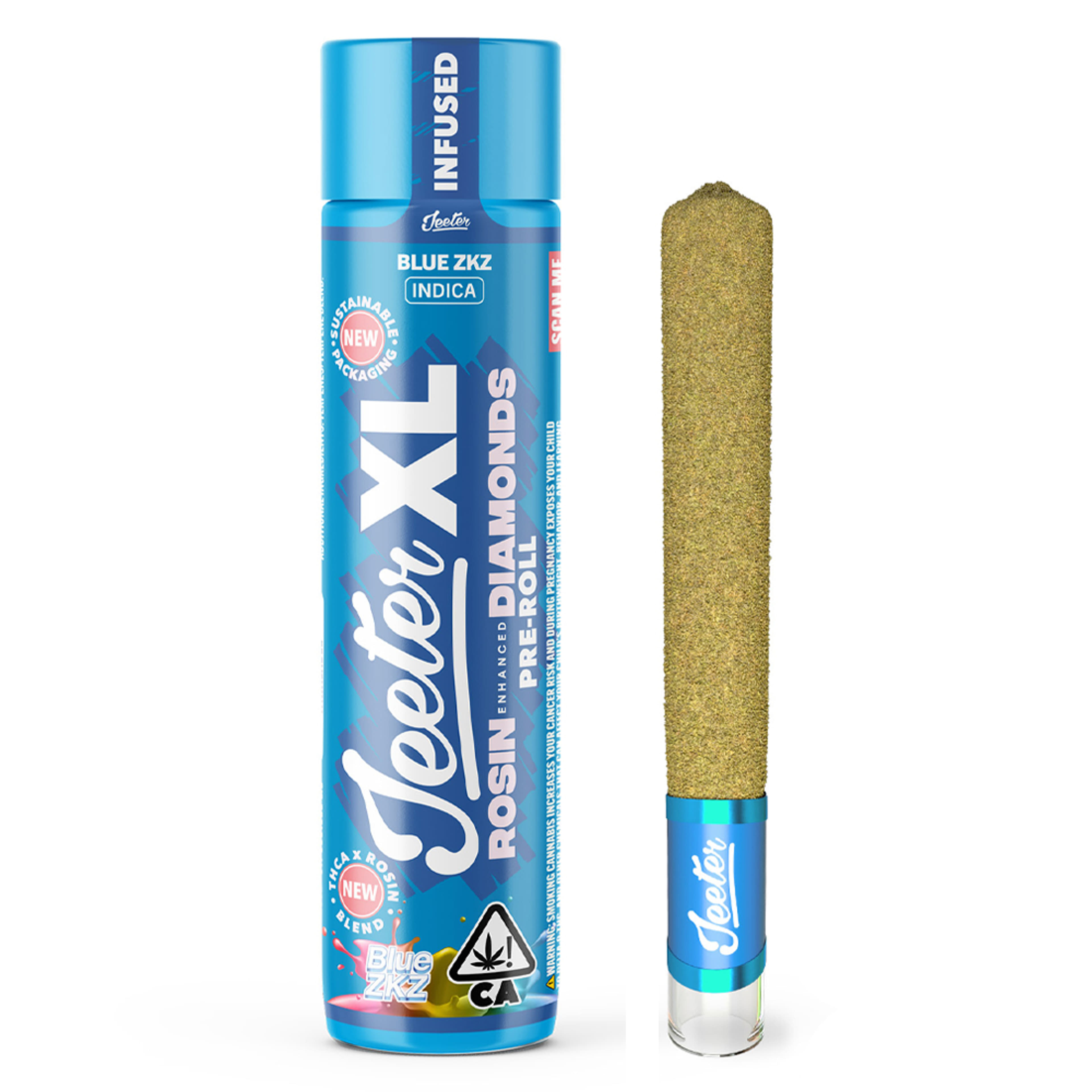 Blue ZKZ (I) XL Infused - 2g *B2G1 EVERYDAY* - Jeeter - Blue ZKZ (I) - $29.84 - Pre-Rolls