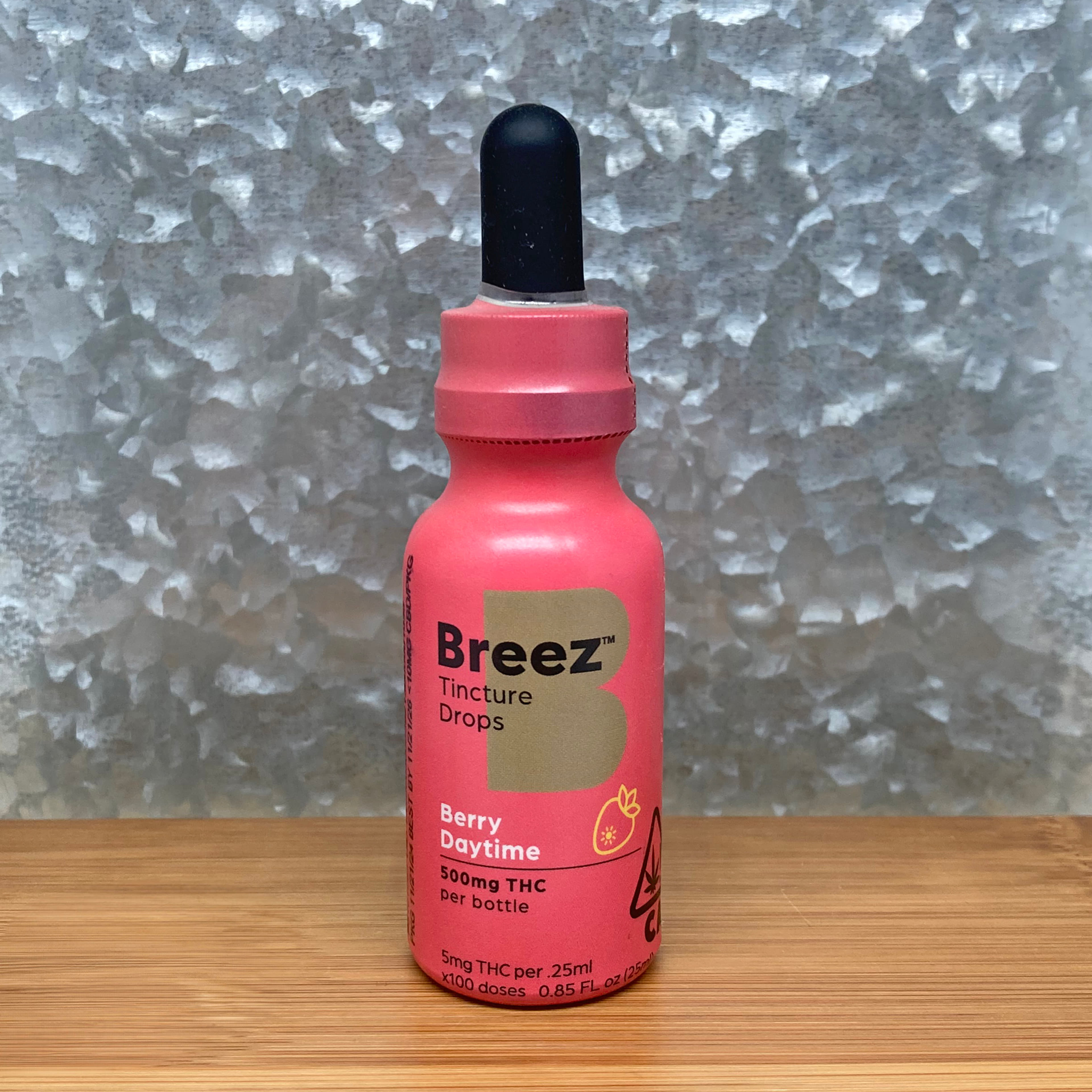 Berry Daytime THC Tincture Drops - Breez - - $41 - Tincture