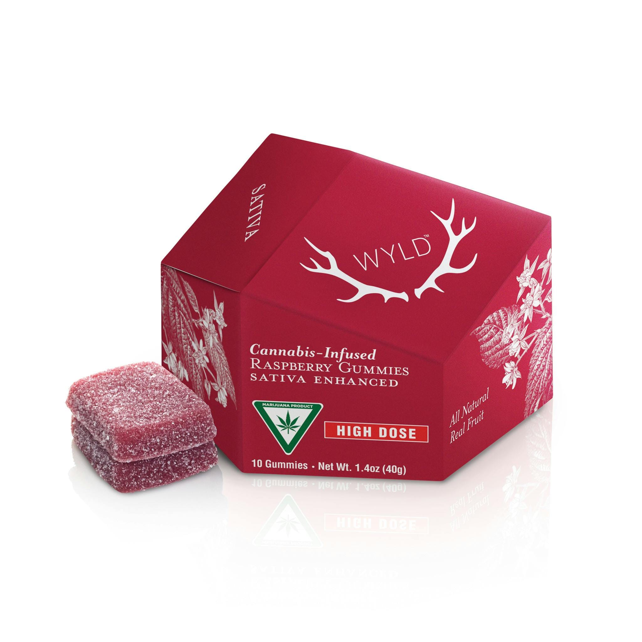 Raspberry Gummies - 100mg - 10ct