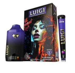 Plum Wreck - V6 Live Resin All-In-One 1G *Dual Pack* - Luigi - Plum Wreck AIO (S) - $15 - Cartridges