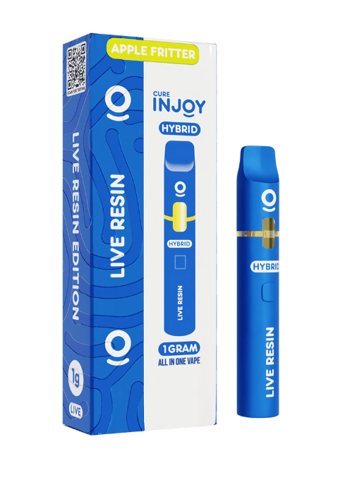 Apple Fritter - LIVE RESIN - 1G All-In-One - Cure Injoy - Apple Fritter (H) - $31 - Cartridges