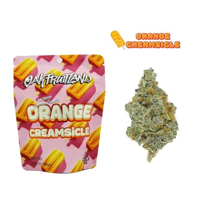 Oakfruitland Flowers - Orange Creamsicle (3.5g Sativa) *NEXT DAY DELIVERY ONLY*