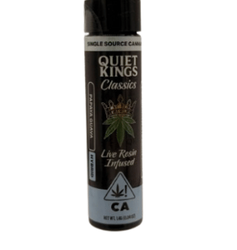 Quiet Kings Infused: GMO (I) Pre-Roll - 1g - Quiet Kings -  - $12 - Infused Pre-Rolls