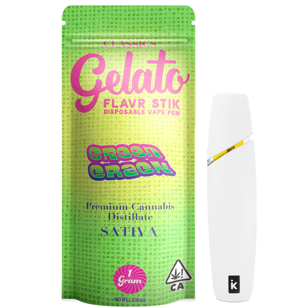 Green Crack (S)  AIO - 1g *B2G1 EVERYDAY* - Gelato Canna Co. - Green Crack (S) - $22.51 - Cartridges
