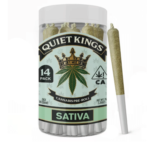 Quiet Kings: Clementine (S) 14pk Pre-Rolls (.5g ea.) - 7g - Quiet Kings -  - $20 - Pre-Rolls