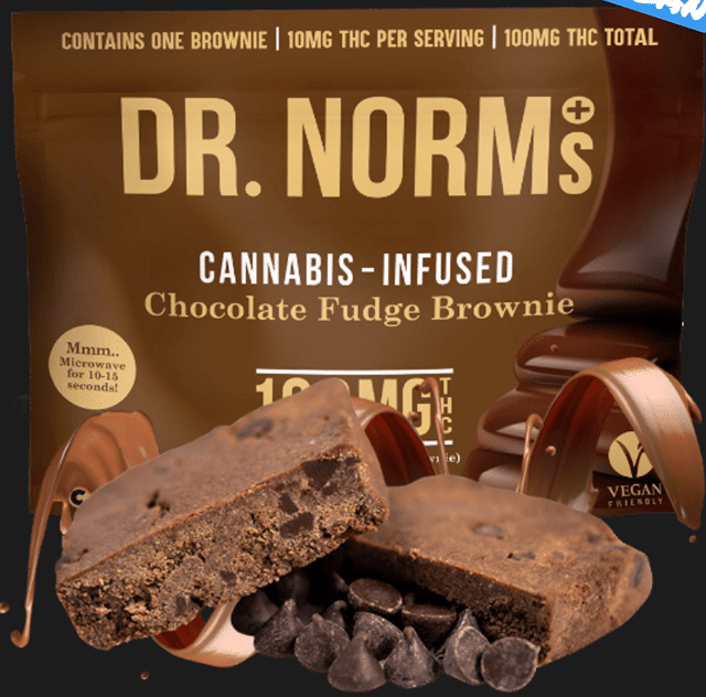 Dr. Norms- Chocolate Fudge Brownie