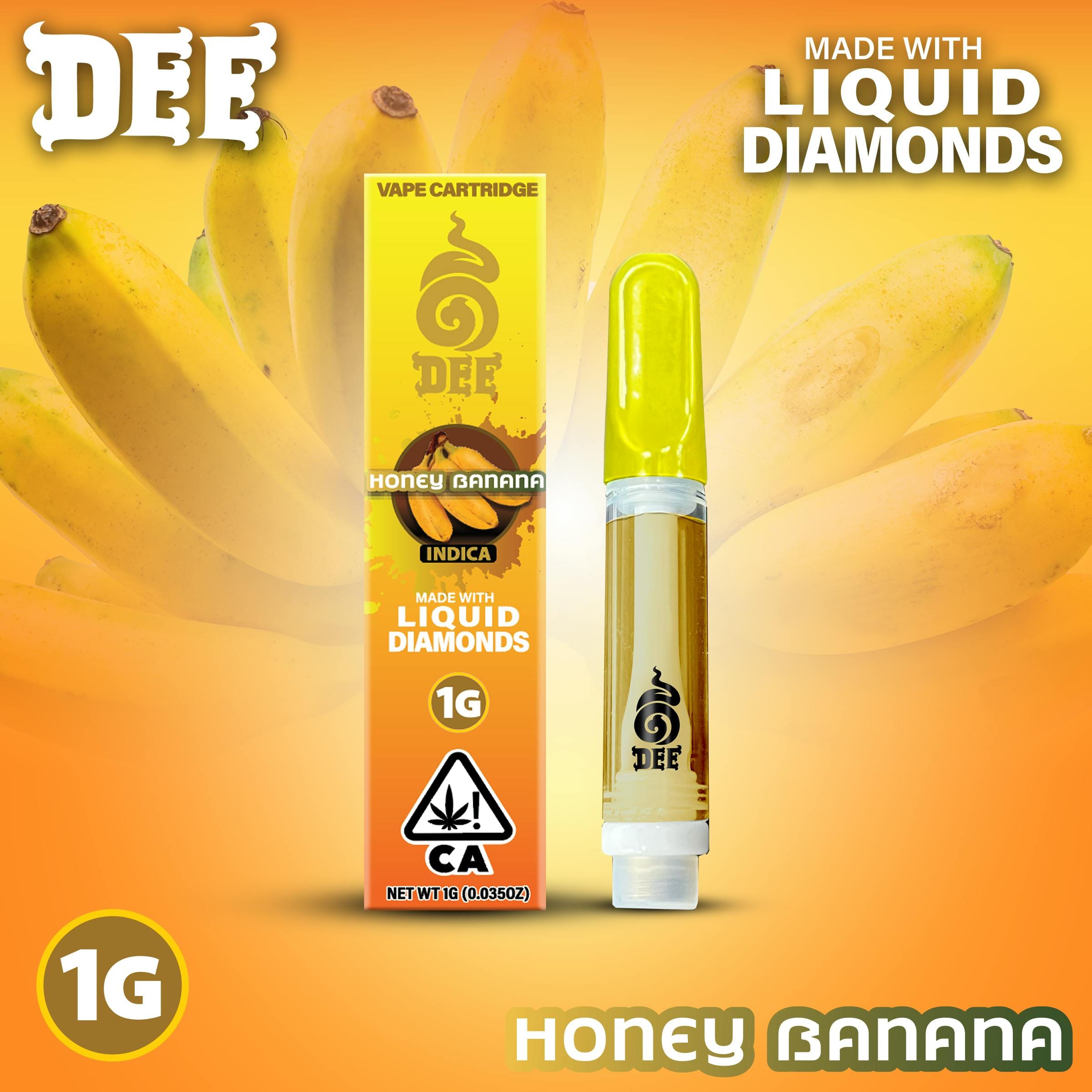 Honey Banana - 1G Cart - Dee Thai - Honey Banana (I) - $18 - Cartridges