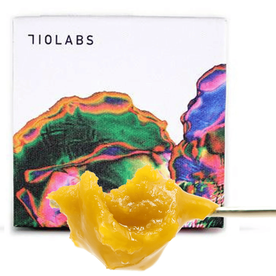 Mango Banana #9 + Papaya (IH) Live Rosin Badder - 1g - 710 Labs - Mango Banana #9 + Papaya (IH) - $49.99 - Concentrates