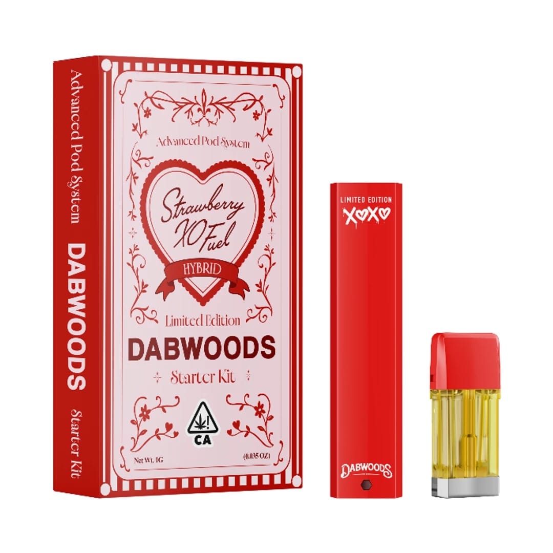 *Valentines Day Edition* Strawberry XO Fuel | Pod Starter Kit [1g] - Dabwoods -  - $40 - Vape Pens