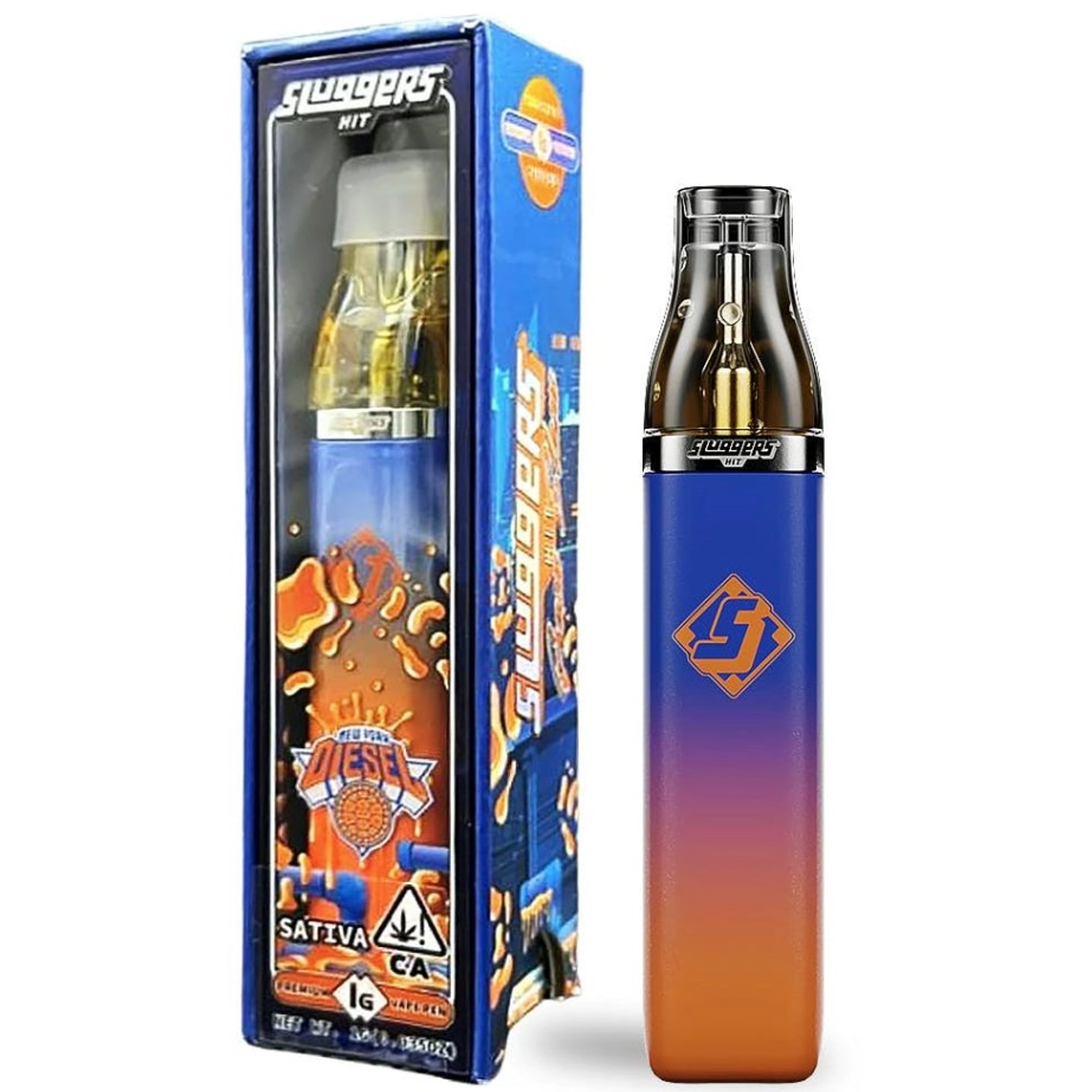 NYC Diesel - 1.2g Disposable - Sluggers - Disposable - $40 - AIO Disposable Vapes