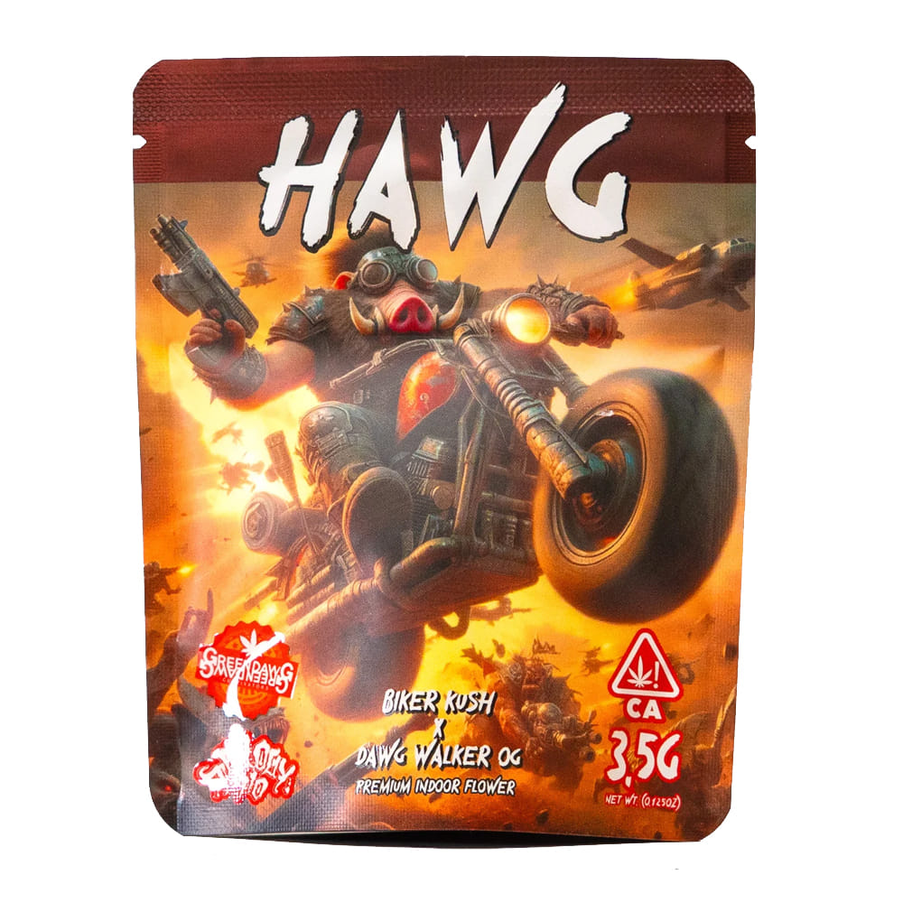 Hawg 30.2% (H) - 3.5g *SPECIAL PRICING* - Greendawg Cultivators - Eighth - $50 - Exotic Eighths - Buy 8 Mix & Match get 13.5% Off PLUS $.01 Punch T1 Rosin