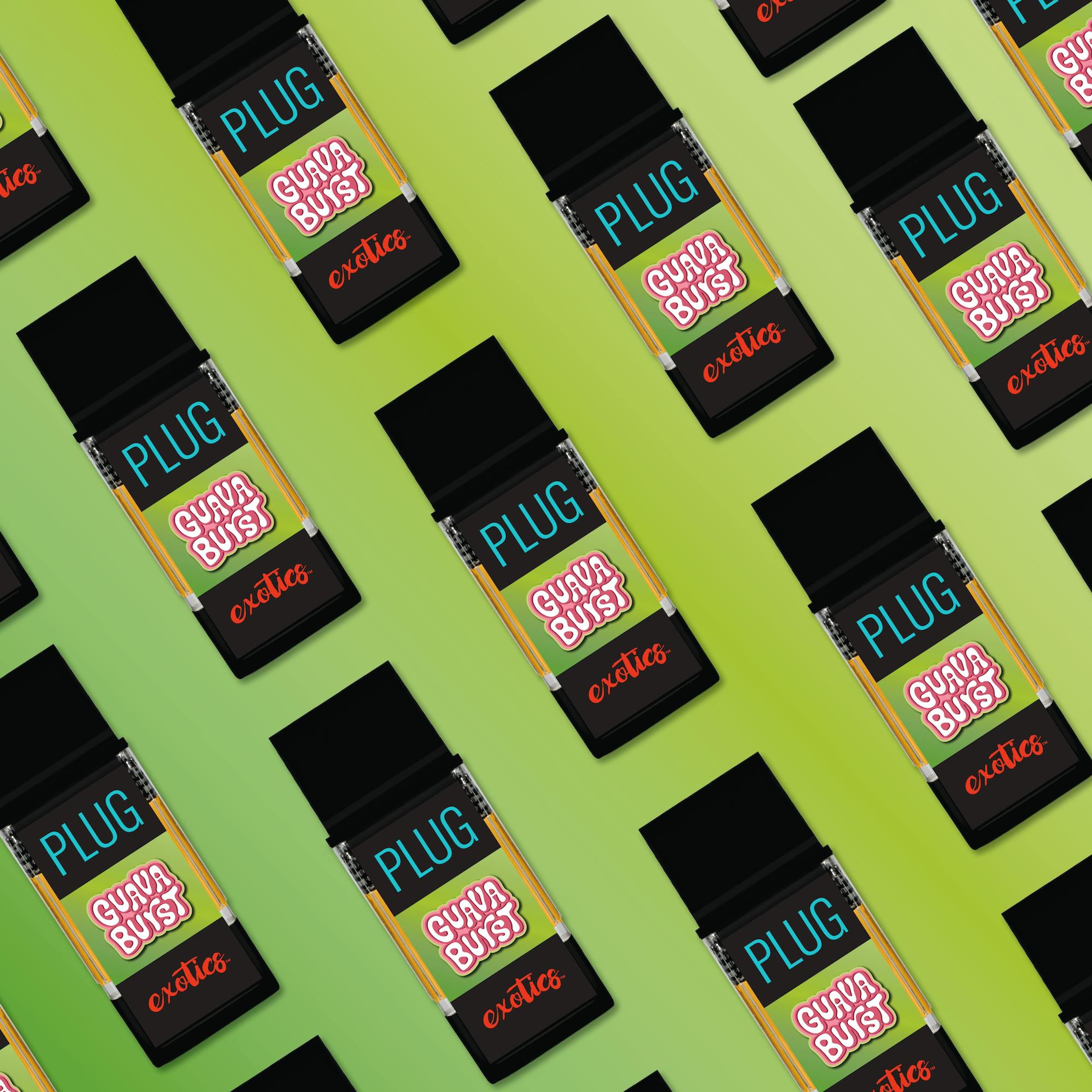 Exotics | Guava Burst (H) Pod -1g - PLUGplay - - $34 - Cartridges / Pods