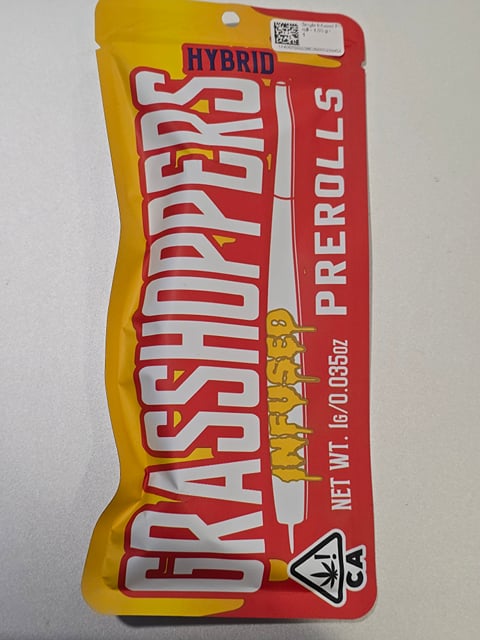 Grasshopper- Hybrid Infused 1g Pre Roll