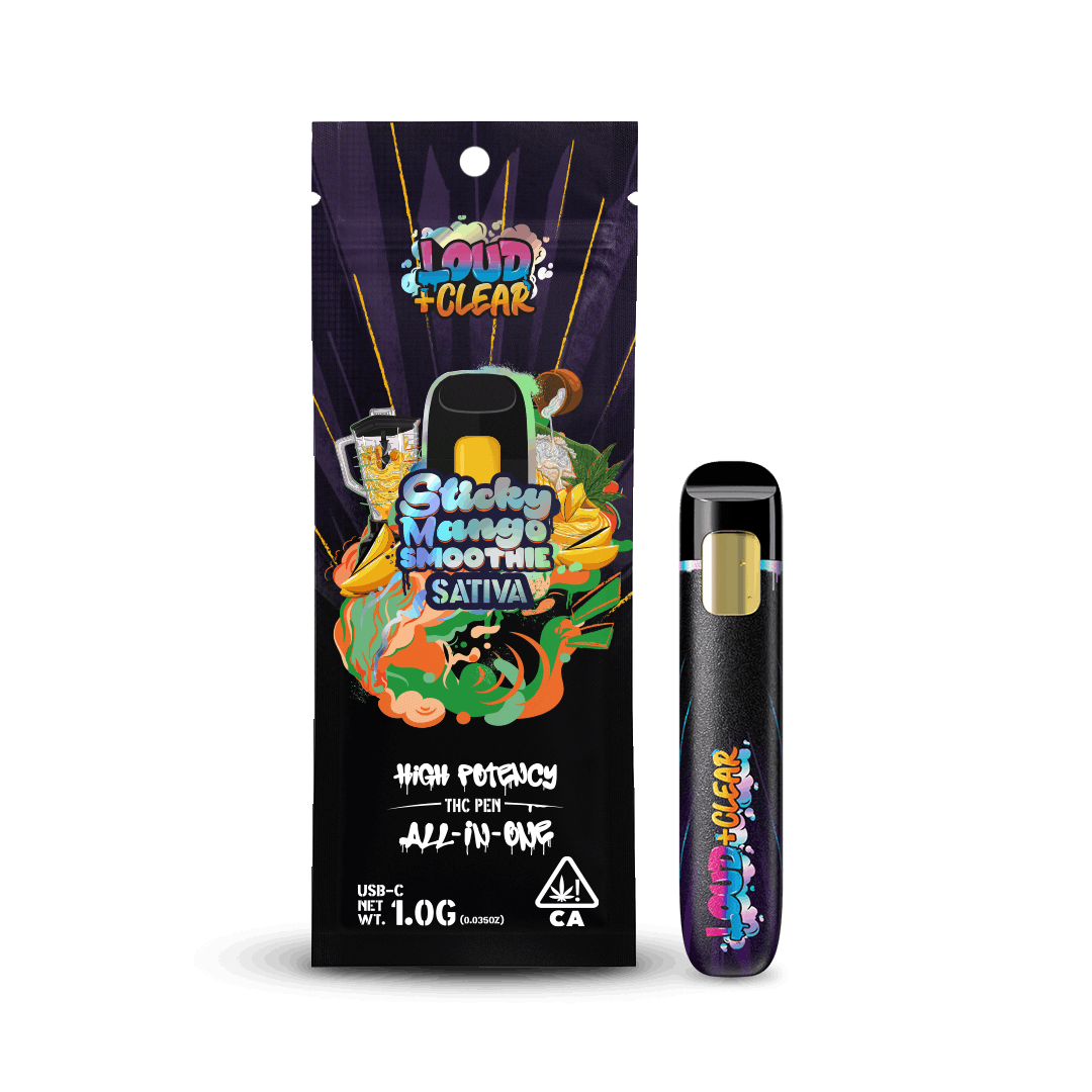 Sticky Mango Smoothie All-in-One - 1g - LOUD+CLEAR -  - $25.75 - Vape