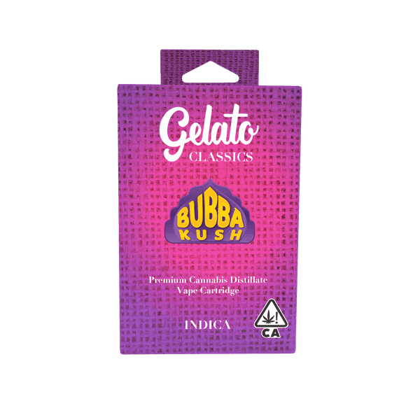 Bubba Kush - 1g Cartridge - Gelato - 1g  Cart - Indica - $25 - 510 Cartridges