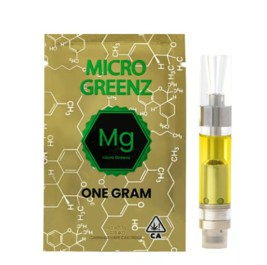 Micro Greenz 1g Vape Cartridge - Canna Cane Kush