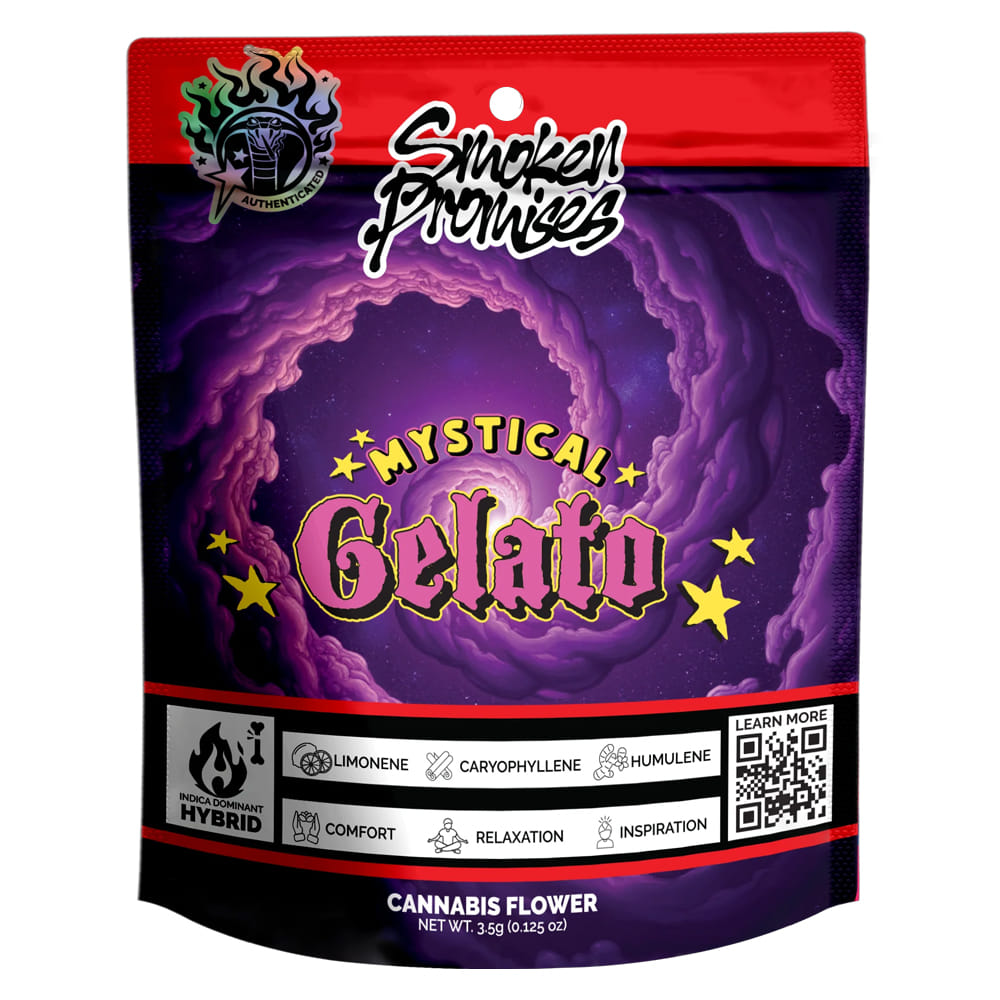 Mystical Gelato 31.82% - 3.5g - Smoken Promises - Eighth - $29.70 - Flowers