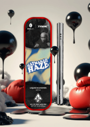 Tyson Liquid Diamond AIO - KOA/Dompen - Haymaker Haze (S) - $28 - Vape Cartridges
