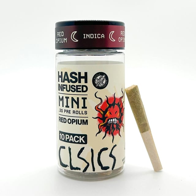 Red Opium | .3g x 10 Infused Pre-Roll Pack