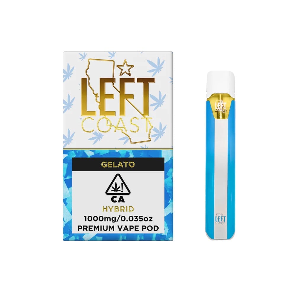 Left Coast | Gelato | Pod | 1g - LEFT COAST -  - $15 - Vape Carts