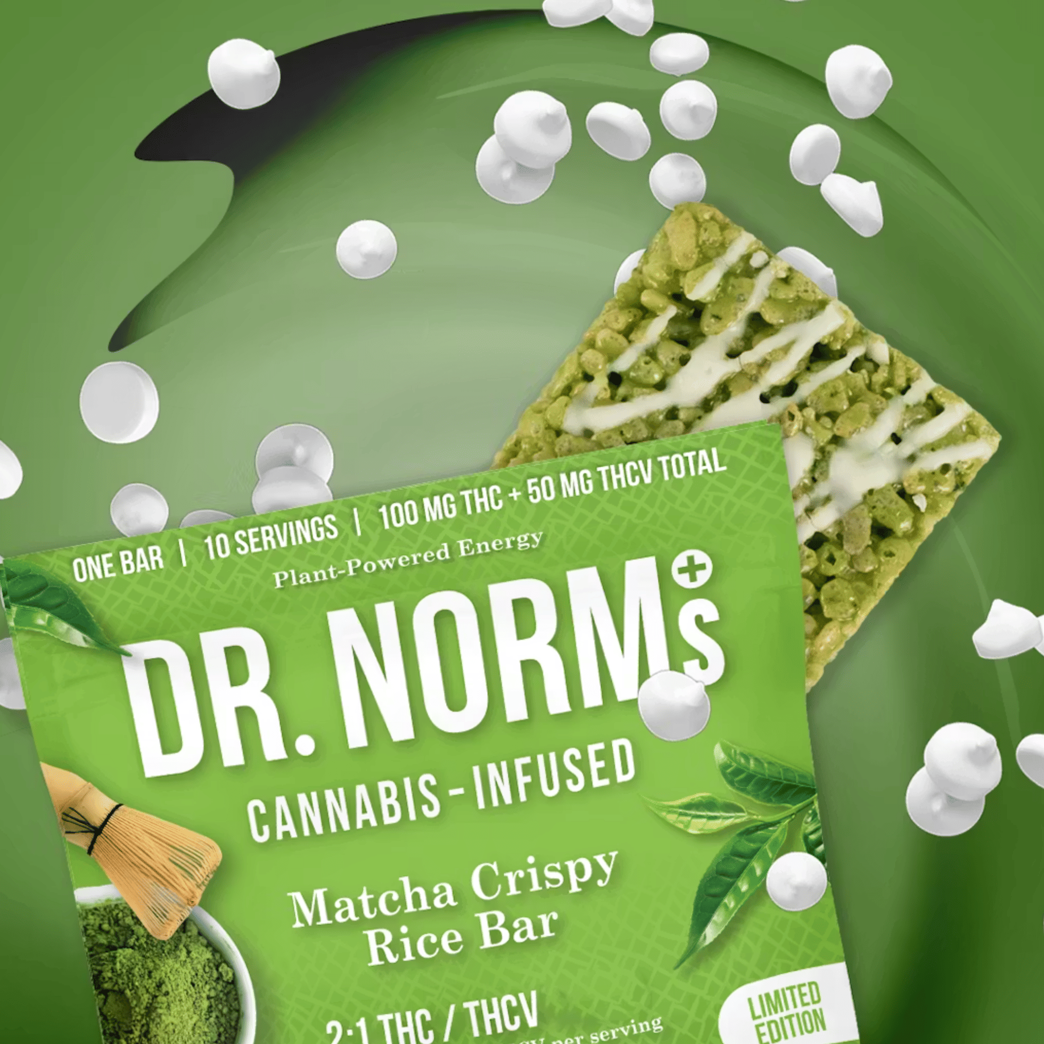 DR. NORM'S — Matcha Crispy Rice