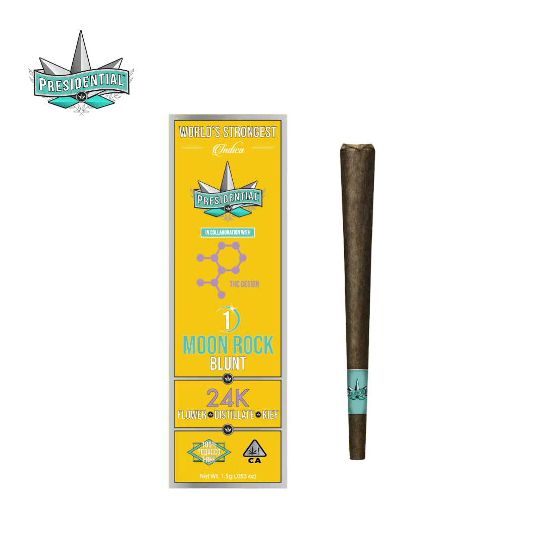 Presidential x THC Design - 24k - Moon Rock Blunt - 1.5g - Presidential - 1.5g - $19.99 - Blunts / Hash Holes